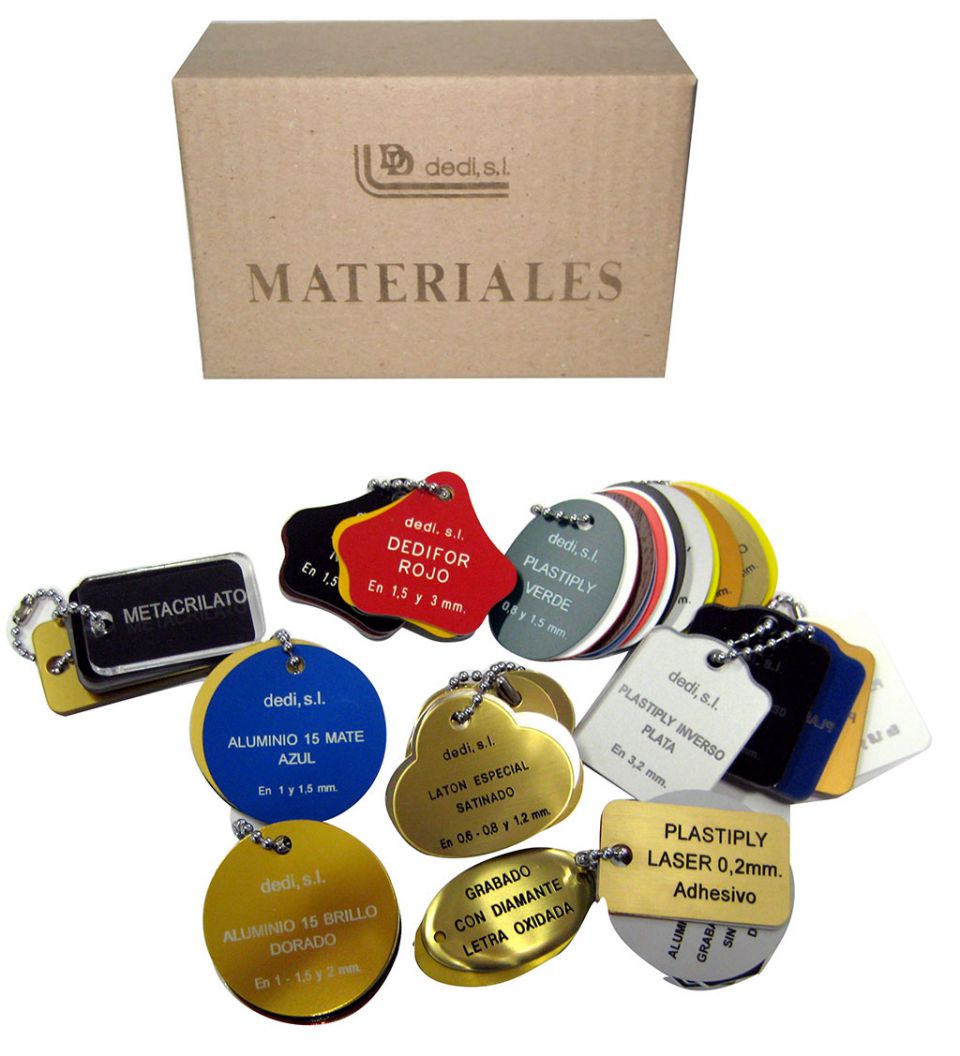 Soliciten muestras y tarifas de materiales